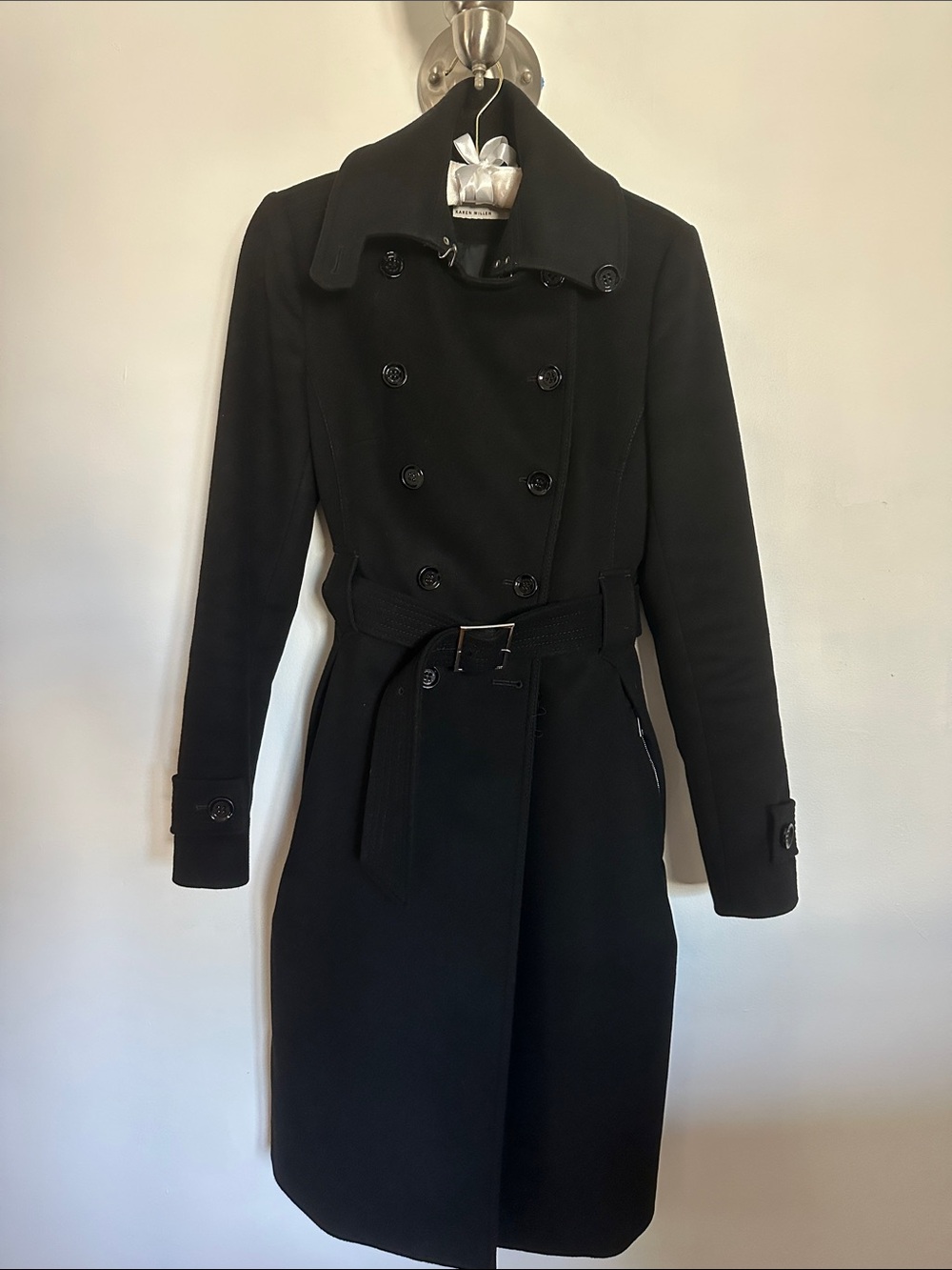 Karen Millen Black Coat 6